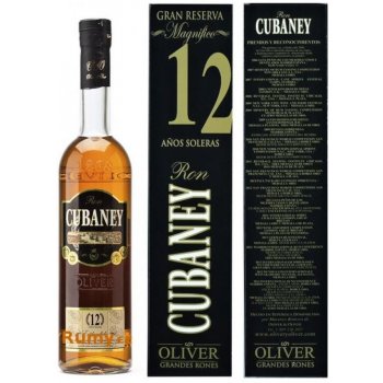 Cubaney Gran Reserva Magnifico Rum 12y 38% 0,7 l (karton)