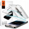 Tvrzené sklo pro mobilní telefony Spigen Glas.TR iPhone 15 Pro Max 6.7" "EZ FIT" clear black AGL06878