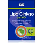 GS Lipo Ginkgo paměť+ 60 mg 60 kapslí – Hledejceny.cz