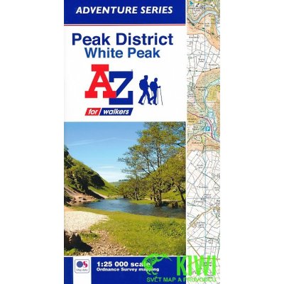 Collins atlas Peak District White Peak 1:25 t.