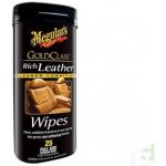 Meguiar's Gold Class Rich Leather Wipes 25 ks – Zboží Mobilmania