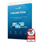F-Secure Total 3 lic. 1 rok (FCFTBR1N003E2) – Zboží Živě