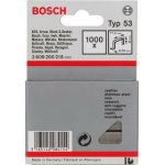 BOSCH Sponky do sponkovačky z tenkého drátu, typ 53, nerezové 2609200215 – Zboží Mobilmania