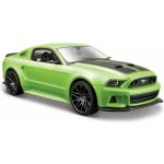 Maisto2014 Ford Mustang Street Racer matná zelená 1:24 – Zbozi.Blesk.cz