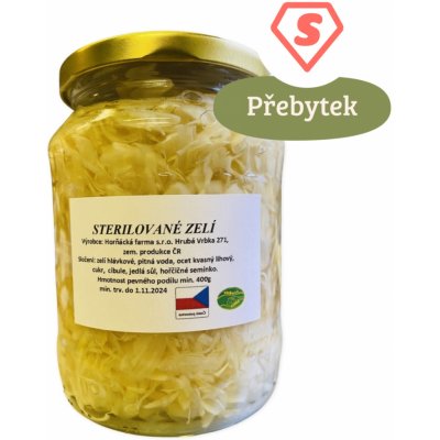 Horňácká farma Zelí sterilované 700 ml