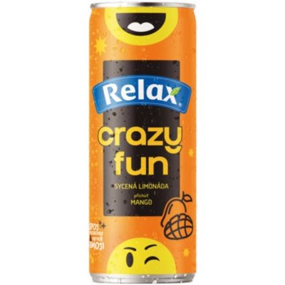 Relax limonáda Mango 330 ml – Zboží Mobilmania