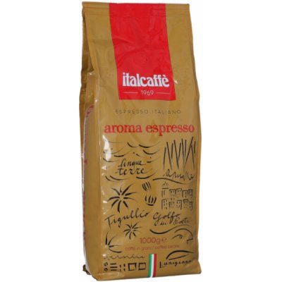 Italcaffe Espresso Italiano Aroma Espresso zrnková 1 kg – Hledejceny.cz
