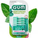 GUM Soft-Picks Regular masážní mezizubní kartáčky s fluoridy ISO 1 40 ks – Hledejceny.cz