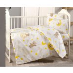 Brotex povlečení Medvídek v Oblacích béžové 90 x 135 cm 45 x 60 cm – Zboží Dáma