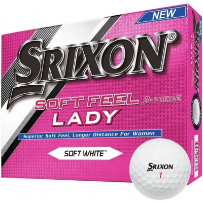 Srixon Soft Feel Lady bílé 12 ks – Zboží Dáma