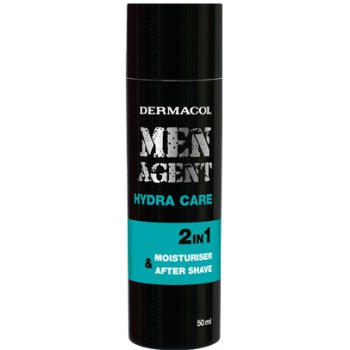 Dermacol Men Agent 2v1 Hydratační gel, krém a balzám po holení 50 ml