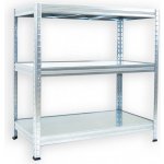 Biedrax Regál 60 x 90 x 120 cm 3 police pozink – HobbyKompas.cz