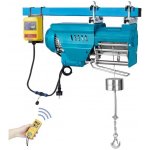 Parkoff Vysokorychlostní elektrický lanový naviják 125/250kg 35/17,5m s rádiovým dálkovým ovládáním BLDN-YT-STLW – Sleviste.cz