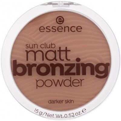 Essence Sun Club Blondes matující bronzový pudr 2 Sunny 15 g – Zbozi.Blesk.cz