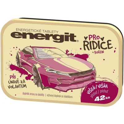 Energit Pro řidiče 42 tablet 38 g – Zbozi.Blesk.cz