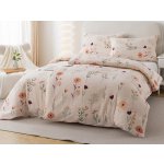 Xpose krep povlečení DIVOKÉ MÁKY béžové 140x200 70x90 – Hledejceny.cz