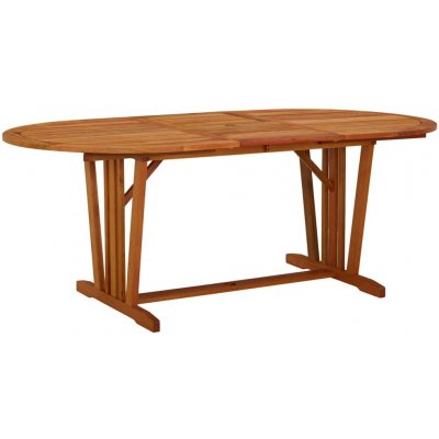 OMAXI 849477 Zahradní stůl 200 x 100 x 75 cm masivní eukalyptové dřevo – Hledejceny.cz