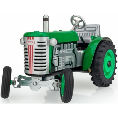 KOVAP Traktor 4 Zetor Solo plastové disky Zelený – Zboží Dáma