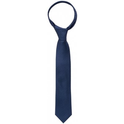 Eterna hedvábná kravata modrá a bílé tečky