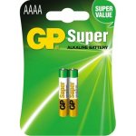GP Super Alkaline 25A 2ks 1021002512 – Zboží Mobilmania