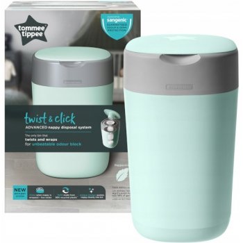 Tommee Tippee Sangenic Twist & Click Zelený