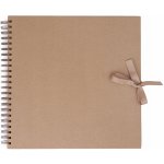 DP Craft Album kroužkové univerzální 30,5 CM X 30,5 CM SCRAPBOOK KRAFT - camel (40 PAGES) – Zboží Dáma