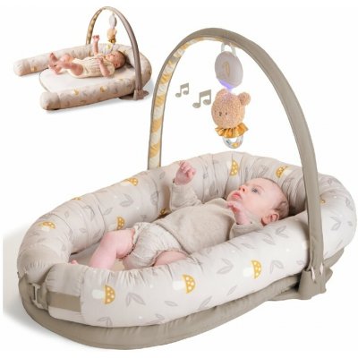 TAF TOYS Hnízdo pro miminko s hrazdou Little Explorer – Zboží Dáma