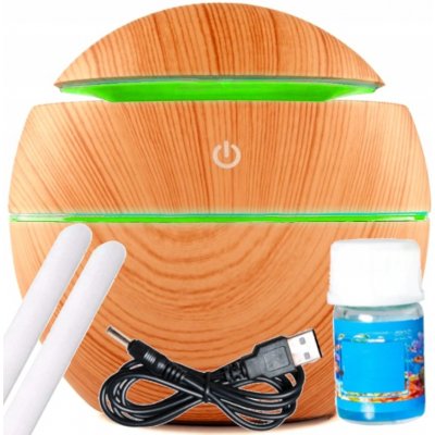 Eurobatt difuzér Ultrasonic Aroma HUmidifier 3 W 130 ml vícebarevný – Zboží Dáma