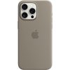 Pouzdro a kryt na mobilní telefon Apple Apple Silikonové s MagSafe iPhone 15 Pro Max, jílově šedá MT1Q3ZM/A