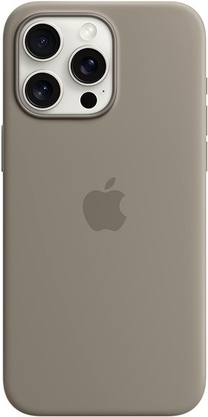 Apple Silikonové s MagSafe iPhone 15 Pro Max, jílově šedá MT1Q3ZM/A