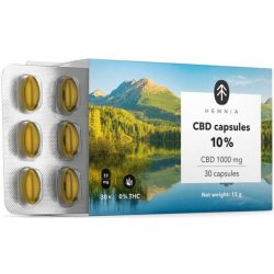 Hemnia CBD kapsle 10% 1000 mg 30 ks