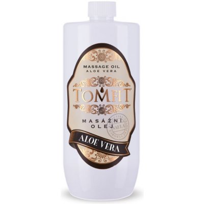 Tomfit masážní olej aloe vera 1000 ml – Zboží Mobilmania