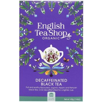 English Tea Shop Černý čaj bez kofeinu Bio 20 x 2 g