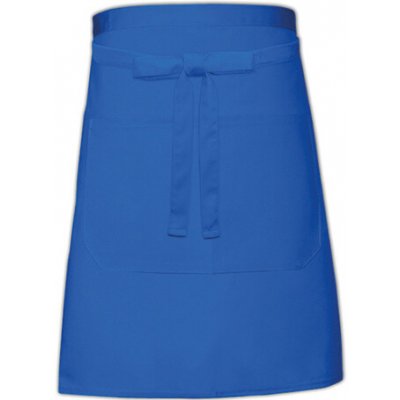 Link Kitchen Wear Pekařská zástěra s kapsou X964T Royal 90x50cm – Hledejceny.cz
