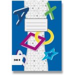 Papírny Brno sešit recyklovaný 540 A5 40 l. čistý – Zboží Dáma