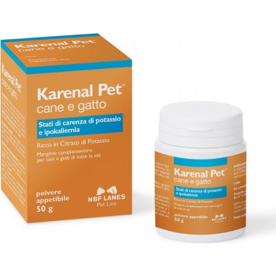 NBF Lanes karenal pet pes a kočka chutný nedostatek draslíku a hypokalémie 50 g – Hledejceny.cz