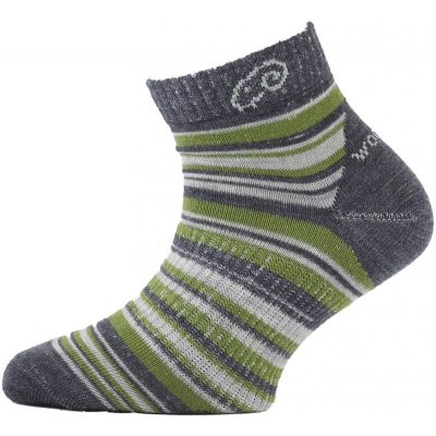 Lasting dětské merino ponožky TJP zelené – Zboží Mobilmania