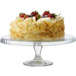 Orion Skleněný podnos s nožkou 32cm – Sleviste.cz