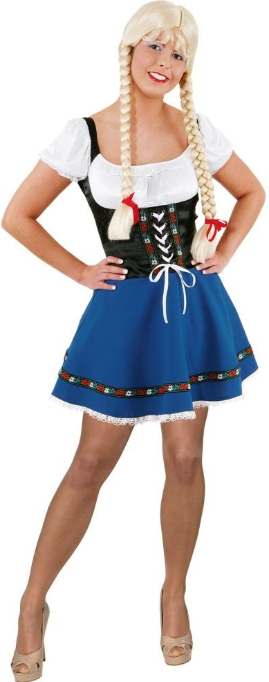 bavorské Dirndl Modré