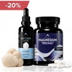 Hrotlife Nootropic bundle Lion’s mane tinktura 50 ml a Magnézium threonát 90 ks – Hledejceny.cz