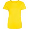 Dámské sportovní tričko Anti UV S slunečná žlutá