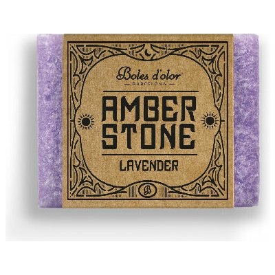 Boles D´olor jantarový kámen Vosk vonný AMBER STONE 5 x 2 x 4 cm Lavender Levandule – Zboží Dáma