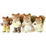 Sylvanian Families 4172 Rodina hnědých veverek – Zboží Dáma