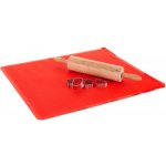 BANQUET Vál silikonový CULINARIA Red 50 x 40 cm, měřítkový reliéf – HobbyKompas.cz