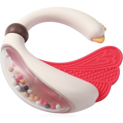 BabyOno Chrastítko a kousátko Ptáček – Zboží Mobilmania