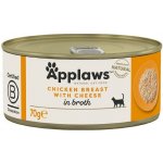 Applaws Adult Chicken breast with Cheese in broth 70 g – Hledejceny.cz