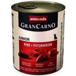 Animonda GranCarno Junior Original hovězí a krůtí srdce 0,8 kg x 12 – Zboží Mobilmania
