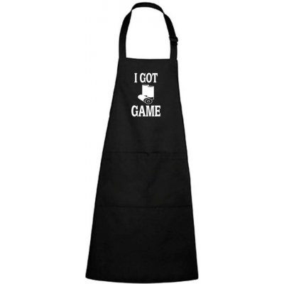 Dobrý Triko Zástěra s potiskem I got game Černá – Hledejceny.cz