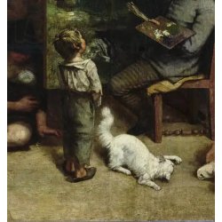 Obrazy - Courbet, Gustave: Ateliér - reprodukce obrazu obraz - Nejlepší  Ceny.cz