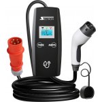 Sectron BASIC přenosná nabíječka pro elektromobil 16A 400V CEE 5pin Type 2 délka 5m SECTRON EL-CEE5T2-3F16A-5M-B | Zboží Auto